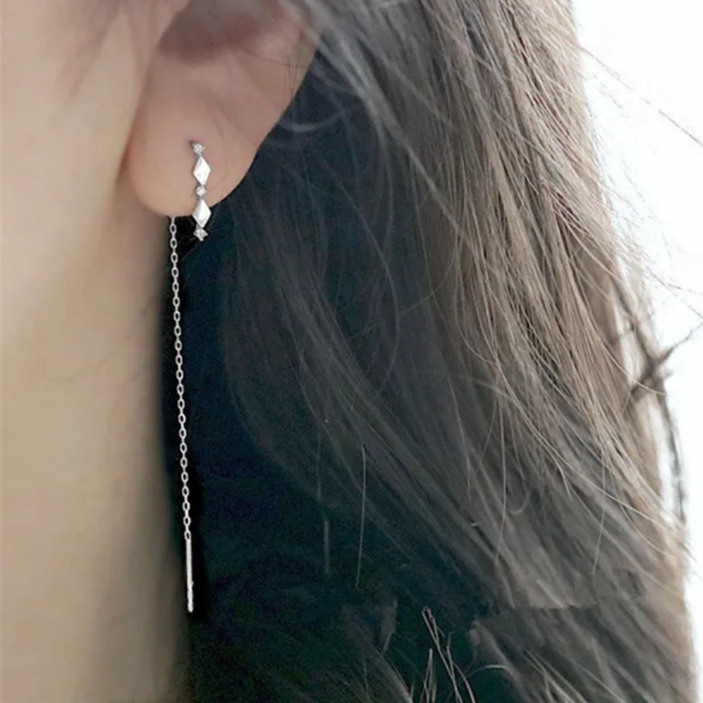Drop Earring Women Charm Cubic Zircon Jewelry A Pair